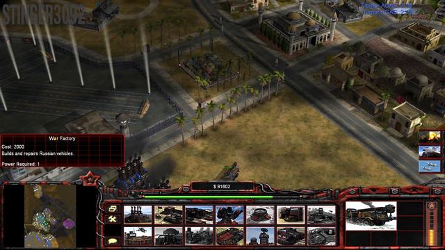 C&C Generals: Zero Hour Rise of the Reds Mod Russia VS GLA смотреть онлайн