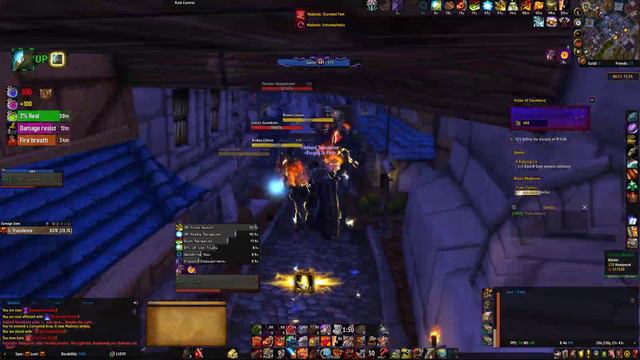 WoW BFA 8.3 Horrific Vision of Stormwind (5 Mask Full Clear) 472 Fury Warrior PoV смотреть онлайн