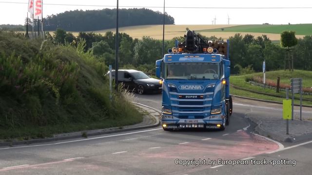 Best of Scania V8 open pipes Sound 2023 4K UHD смотреть онлайн