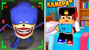 ЗАСНЯЛ КОШМАРНЫЙ СОНИК на СКРЫТЫЕ КАМЕРЫ в МАЙНКРАФТ! НУБ и ПРО ВИДЕО ТРОЛЛИНГ MINECRAFT Евгенбро