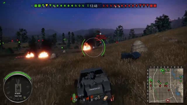 World of Tanks или танки на ПС4!Прохоровка-ночь! смотреть онлайн