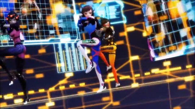 【MMD】"Overwatch" Galantis - You (Psychic Type VIP Remix) Music Video смотреть онлайн