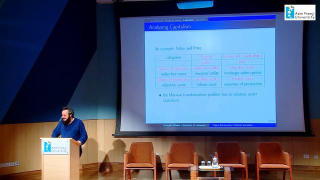 Public Lecture: Tugan-Baranovsky's Ethical Socialism -- François Allisson смотреть онлайн