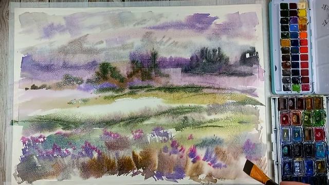 Кижи. Белые ночи. Акварель смотреть онлайн