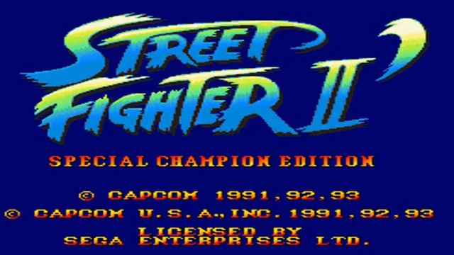 (SEGA) Street Fighter II SCE Music - Opening Theme смотреть онлайн