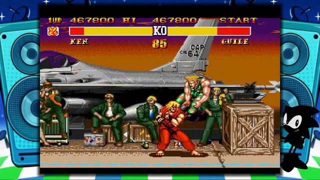 Street Fighter II' Champion Edition SEGA Mega Drive Mini смотреть онлайн