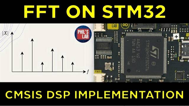 STM32 Fast Fourier Transform (CMSIS DSP FFT) - Phil's Lab #111 смотреть онлайн