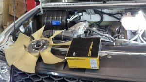 УАЗ Патриот с АКПП не греет печка с перегревом ДВС.