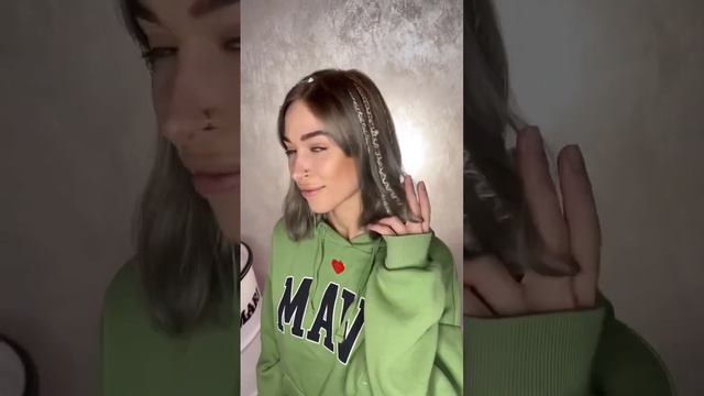 Точечные косы с украшениями смотреть онлайн