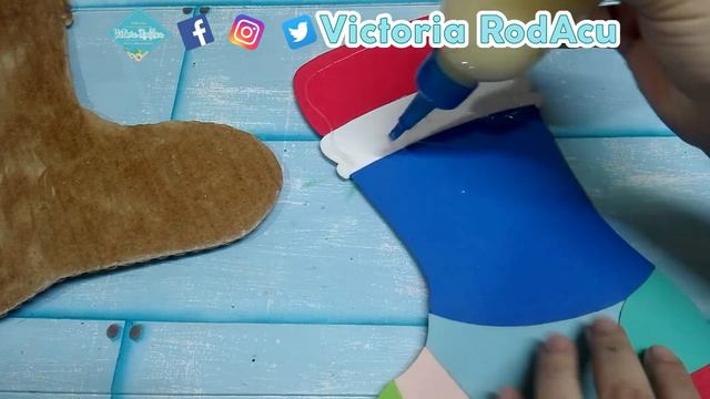 🎄Más de 11 IDEAS PARA NAVIDAD CON CARTON Bota con Noel en Foamy Victoria RodAcu🎄 смотреть онлайн