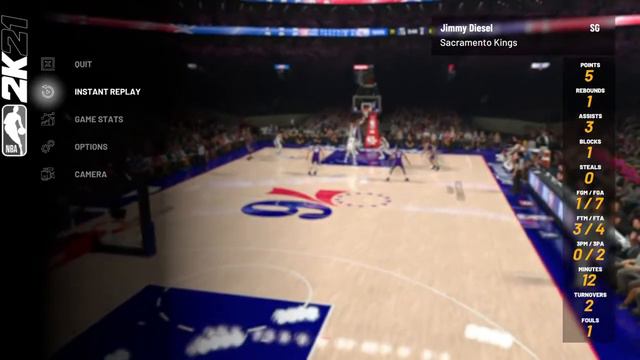 NBA 2K21: Career - Jimmy Diesel - SG - KINGS (6-11) @ 76ers (13-4) - Game 18 смотреть онлайн