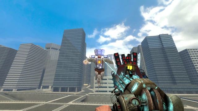 NEW UPGRADE SIRENEMAN MECHA BOSSE VS SCIENTIST SKIBIDI TOILET In Garry's mod! #skibiditoilet смотреть онлайн