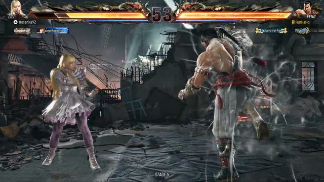 TEKKEN 8-Lili Arcade Battle (HARD MODE) (No Commentary) (2) #tekken8