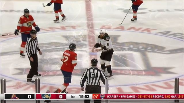 Panthers & Coyotes Fight Twice on Opening Faceoff смотреть онлайн