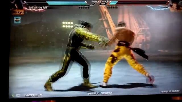 🌋#TEKKEN 7 (Arcade): 🔥JIN Playthrough (Gold Customization) смотреть онлайн