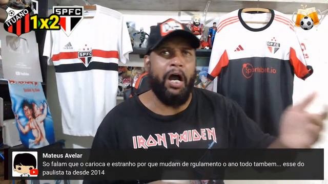 REACT AO VIVO ITUANO 2X3 SÃO PAULO l Campeonato Paulista смотреть онлайн