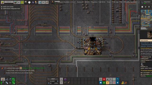 Factorio Space Exploration 157 Hour Win Base Tour смотреть онлайн