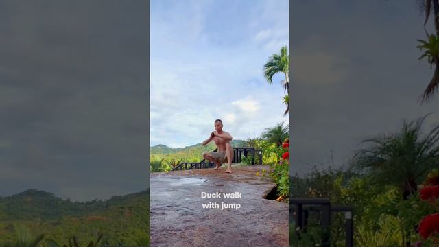 Тренировка в стиле Animal walk упражнения для спины растягивания мышцы кора своим весом