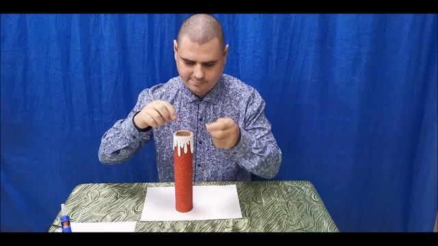 Новогодняя интерьерная композиция «Рождественская свеча». Ротарь Роман. смотреть онлайн