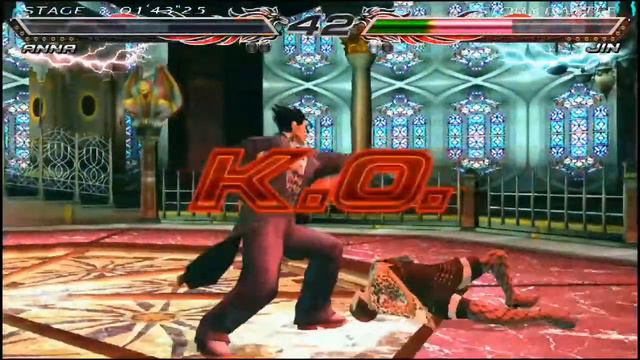 Anna VS jin fight || 😂😇 new tekken 7 psp game смотреть онлайн