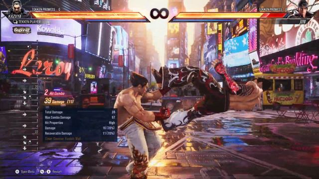 Tekken 8 CBT Kazuya Wall Carry Guide смотреть онлайн