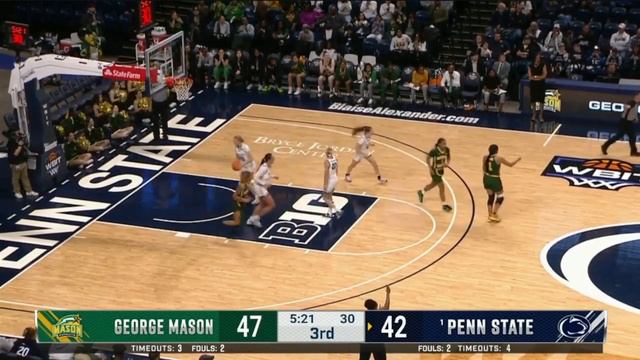 Penn State vs George Mason Highlights | NCAA Women's Basketball | 2024 College Basketball смотреть онлайн