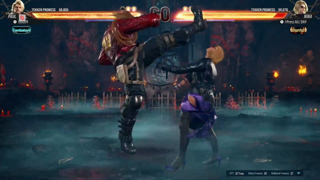 Tekken 8 Beta Nina смотреть онлайн