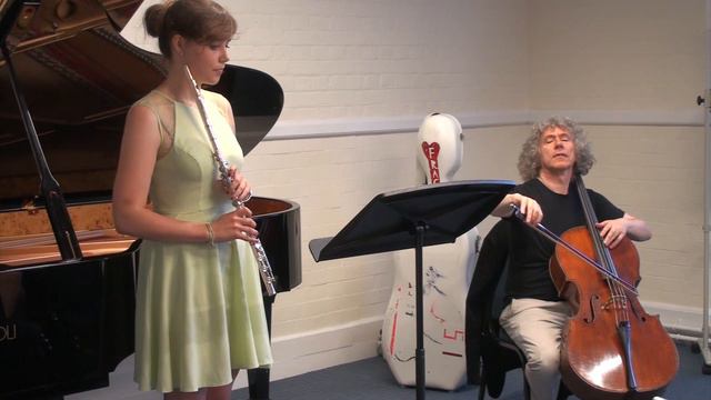 Franck Sonata for Flute 3rd mvnt.part 2 - Steven Isserlis Masterclass смотреть онлайн