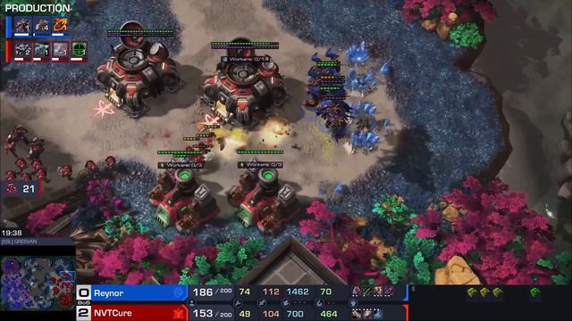 Reynor and Cure Play an EPIC MARATHON ZvT in this #Starcraft2 Tournament смотреть онлайн