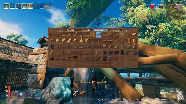 Let's Play: Valheim | Armory Roof | 77 смотреть онлайн