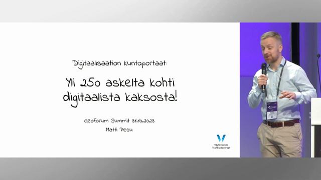 Digitaaliset kaksoset osa 1 - GeoForum Summit 2023 смотреть онлайн