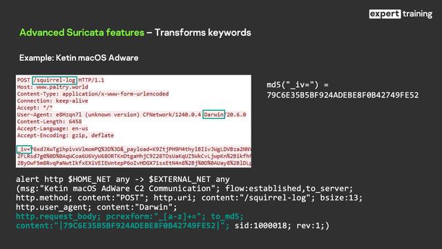 19. Advanced Suricata features - Part 2 смотреть онлайн