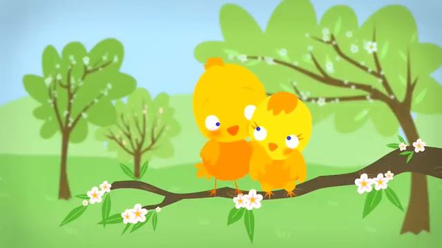 Tavaszi szél vizet áraszt (Gyerekdalok és mondókák, rajzfilm gyerekeknek) смотреть онлайн