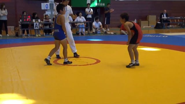 秋田vs岩手【43kg】Grade6 and under - 43kg: Takenaka A. vs tateshita K смотреть онлайн
