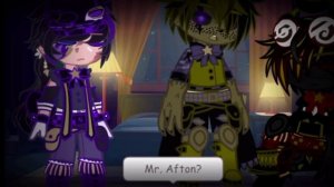 William Tries To Bond with the Afton Kids||«Nights...»||Ft. William Afton||Present Afton||Gacha Clu