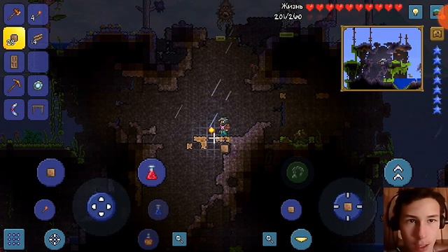 Прохождение Terraria.Путешествие по джунглям.#7 смотреть онлайн