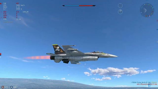 WarThunder F-16 VIPER ¨The King of DogFights¨ | DogFight 🛦vs 🛦 смотреть онлайн