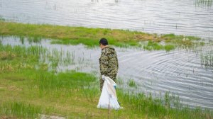В Сургутском районе провели масштабную очистку берегов водоемов от мусора
