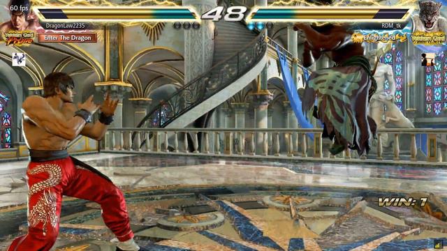 Tekken 7 Season 3 Law VS Armor King PC смотреть онлайн