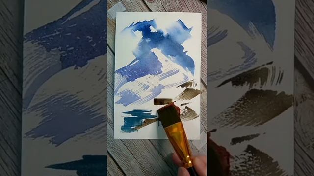 Watercolor painting, Norway смотреть онлайн