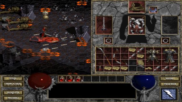 МЫ ЗДЕСЬ ВЛАСТЬ! НА-КРУЛ ПАЛ! КОРОЛЬ ПОЛЕГ! (Diablo: Hellfire) | Серия 27 смотреть онлайн