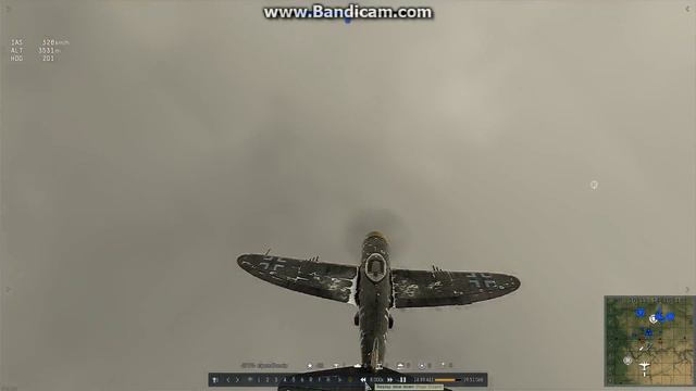 War Thunder: German Premium P-47 Ruhr 5 kills - Realistic Battle смотреть онлайн