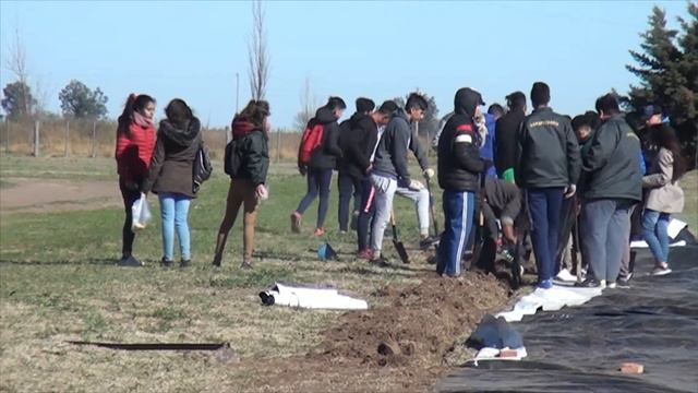 DIEGO PALACIOS PROFESOR DEL IPETA Y M 65 FORESTACION EN EL POLIDEPORTIVO POR ALUMNOS смотреть онлайн