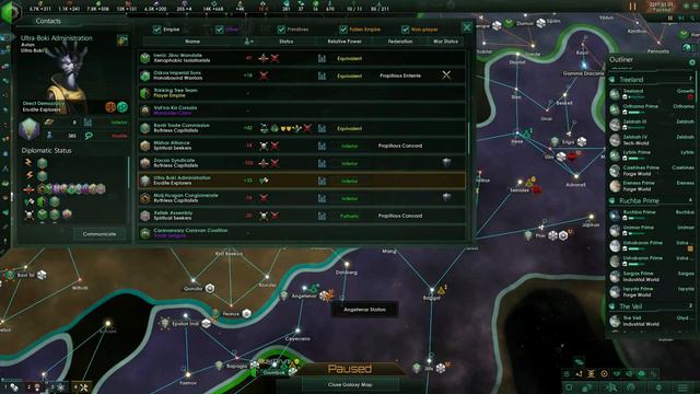 Stellaris | ATTACK MOONS! Gigastructure Modded FULL Run! | MAX AI & 5xCrisis Strength! смотреть онлайн