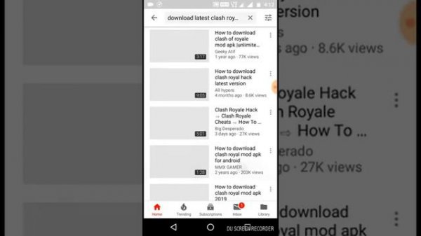 HOW TO DOWNLOAD CLASH ROYALE MOD APK FOR ANDROID !!