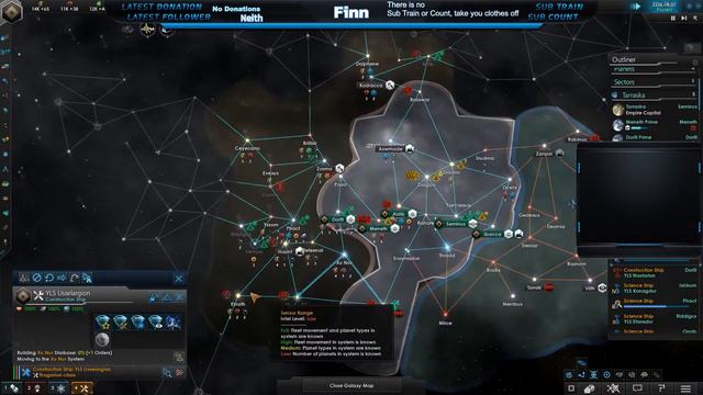 Finn tries to become an Interstellar Leader and not Collapse | Stellaris Late Night Chat&Chill смотреть онлайн