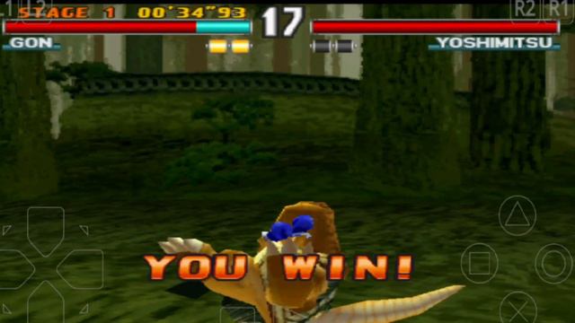 tekken 3|| tekken 3 gameplay in android gon vs yoshimitsu hwoarang by gaming zone gameon #tekken3 смотреть онлайн