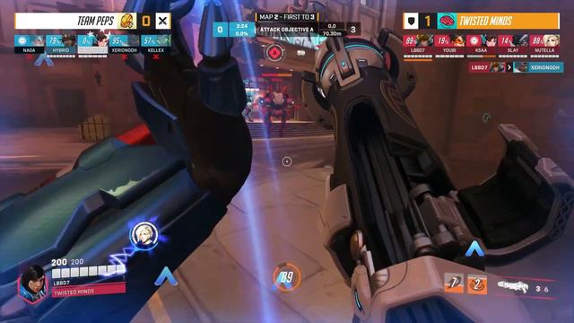 Overwatch Open Division 2023 Pro-Am Qualifiers - EU Day 2 - Twisted Minds vs. Team PEPS смотреть онлайн