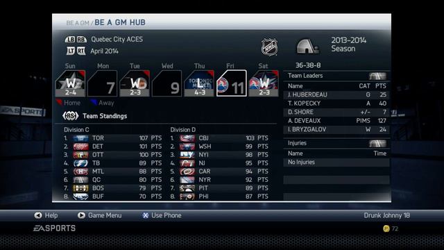 NHL 14: GM Mode Commentary - Quebec City ep. 6 "Season Wrap-up 2/2" смотреть онлайн