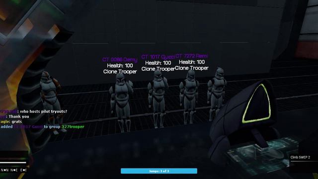 SBS Clonewars Rp Adventures 327th tryouts #1 Ending смотреть онлайн